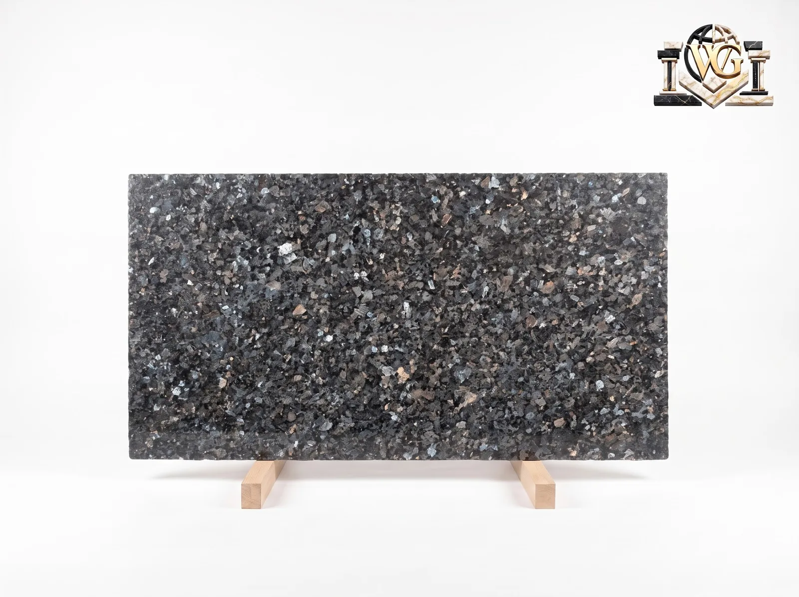 Black Labrador — The full slab