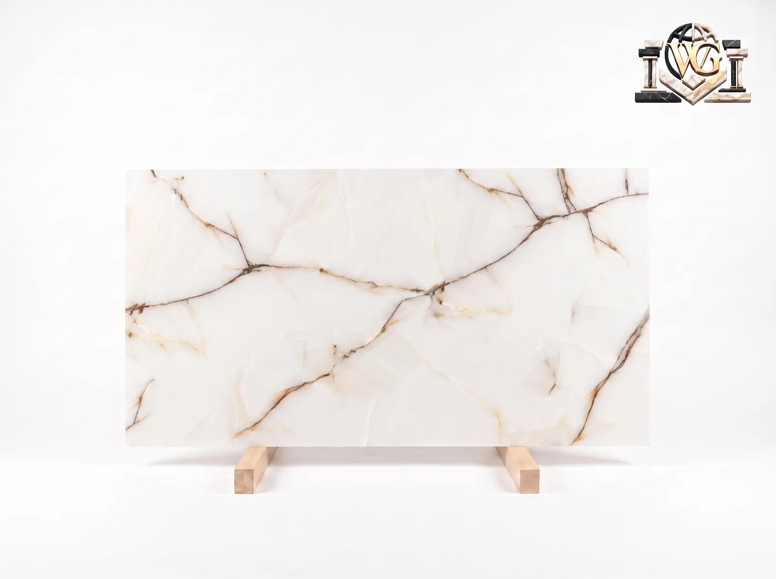 Golden Onyx — The full slab