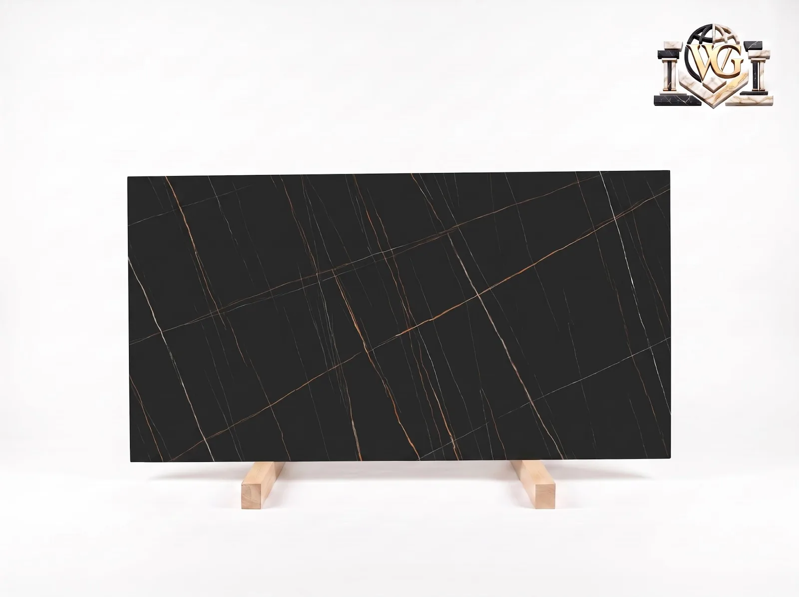Lauren Black Gold — The full slab