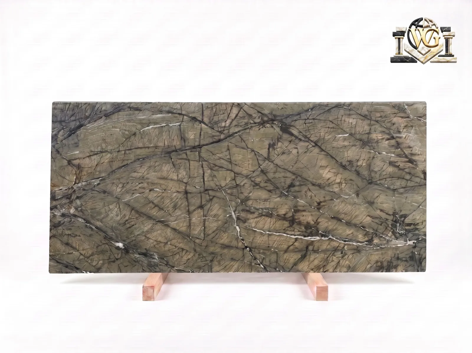 Rain Forest Green — The full slab